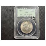 1948 Franklin Silver Half Dollar  PCGS MS64  Old Green Holder - PCGS Price Guide Value for an MS64 is $50