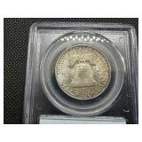 1949-S Franklin Silver Half Dollar  PCGS MS65 - PCGS Price Guide Value for an MS65 is $130