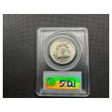1951 Franklin Silver Half Dollar  PCGS MS64 - PCGS Price Guide Value for an MS64 is $55