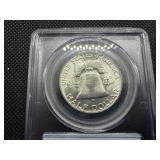 1951 Franklin Silver Half Dollar  PCGS MS64 - PCGS Price Guide Value for an MS64 is $55