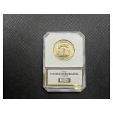 1952 Franklin Silver Half Dollar  PCI MS65 - Greysheet Wholesale Value for An MS65 is $40.56