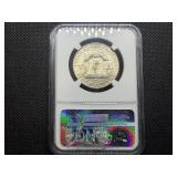 1952-D Franklin Silver Half Dollar  NGC MS64 -  NGC Price Guide Value for an MS64 is $50