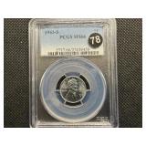 1943-S Steel Lincoln Cent PCGS MS66 - PCGS Price Guide Value for an MS66 is $70
