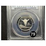 2007-S Silver Montana Washington Quarter PCGS PR68DCAM - PCGS Price Guide Value for a PR68DCAM is $17