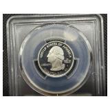 2007-S Silver Montana Washington Quarter PCGS PR68DCAM - PCGS Price Guide Value for a PR68DCAM is $17