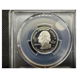 2007-S Silver Idaho Washington Quarter PCGS PR69DCAM - PCGS Price Guide Value for a PR69DCAM is $25