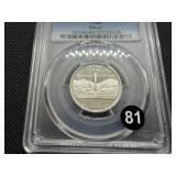 2007-S Silver Utah Washington Quarter PCGS PR69DCAM - PCGS Price Guide Value for a PR69DCAM is $25