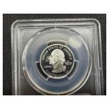 2007-S Silver Utah Washington Quarter PCGS PR69DCAM - PCGS Price Guide Value for a PR69DCAM is $25
