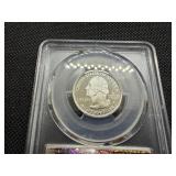2007-S Silver Utah Washington Quarter PCGS PR69DCAM - PCGS Price Guide Value for a PR69DCAM is $25