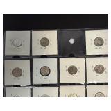Seventeen High Grade XF-AU Early Date Mercury Dimes 1916 -- 1924 (No 1916-D, 1921, or 1921-D) -  Greysheet Wholesale Value for these coins at XF40 totals: $442.20