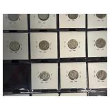 Seventeen High Grade XF-AU Early Date Mercury Dimes 1916 -- 1924 (No 1916-D, 1921, or 1921-D) -  Greysheet Wholesale Value for these coins at XF40 totals: $442.20