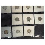 Seventeen High Grade XF-AU Early Date Mercury Dimes 1916 -- 1924 (No 1916-D, 1921, or 1921-D) -  Greysheet Wholesale Value for these coins at XF40 totals: $442.20