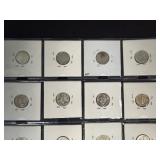 Twenty High Grade XF-AU  Mercury Dimes 1931-D - 1940 -  Greysheet Wholesale Value for these coins at VF20 totals: $148.05