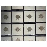 Twenty High Grade XF-AU  Mercury Dimes 1931-D - 1940 -  Greysheet Wholesale Value for these coins at VF20 totals: $148.05