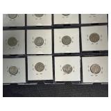 Twenty High Grade XF-AU  Mercury Dimes 1931-D - 1940 -  Greysheet Wholesale Value for these coins at VF20 totals: $148.05