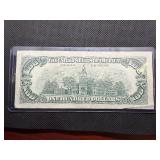 1966 Red Seal $100 United States Note AA Block Serial No. A00387833A -  Very Good Condition - Compare at $225.00
