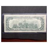 1966 Red Seal $100 United States Note AA Block Serial No. A00387833A -  Very Good Condition - Compare at $225.00