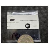 1935 Hudson Commemorative Silver Half Dollar - Greysheet Wholesale Price for an XF40 is $525