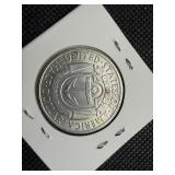 1936 Rhode Island Commemorative Silver Half Dollar Marked MS64 When Purchased - Greysheet Wholesale Price for an MS64 is $130