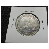 1935 San Diego Commemorative Silver Half Dollar Marked MS64 When Purchased - Greysheet Wholesale Price for an MS64 is $120