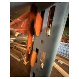 8 FT PALLET RACKING SECTION - 2 uprights, 4 beams