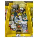 25 pkgs ASSORTED FISHING TACKLE - NEW