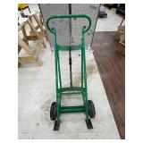 BARREL DOLLY  for 55 gal drums - no strap , brake needs attent