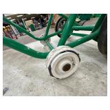 BARREL DOLLY  for 55 gal drums - no strap , brake needs attent
