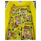 50 pkgs MIMIC MINNOW TAILS - sunset tiger stripe