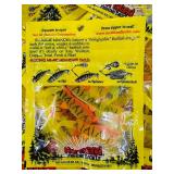 50 pkgs MIMIC MINNOW TAILS - sunset tiger stripe