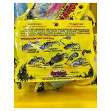 50 pkgs MIMIC MINNOW TAILS - pink / blue / silver / black dot