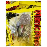 50 pkgs MIMIC MINNOW TAILS - watermelon