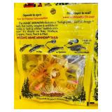 50 pkgs MIMIC MINNOW TAILS - sunset tiger stripe