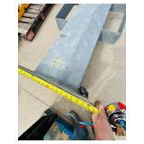 Large, extremely HD -  GALVANIZED PEDESTAL - 15 ft high (long)