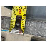 Large, extremely HD -  GALVANIZED PEDESTAL - 15 ft high (long)