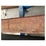 8x4 RECTANGULAR TUBING - Capped on one End - 6 ft long
