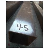 7x7 SQUARE TUBING - 81.25" L  (1/4")