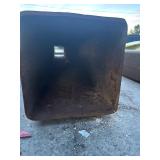 7x7 SQUARE TUBING - 81.25" L  (1/4")