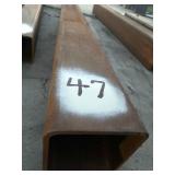 7” x 7” SQUARE TUBING - 3/8 - 108.5” L