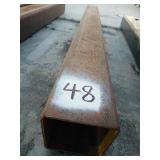 7” x 7” - SQUARE TUBING - 1/4” - 70.5” L