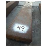 6” x 12” RECTANGULAR TUBING - Both ends capped - 70.5” L