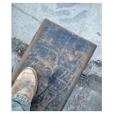 6” x 12” RECTANGULAR TUBING - Both ends capped - 70.5” L