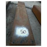 6” X 12” RECTANGULAR TUBING - Both ends capped - 70.5” L