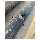 LOT of 3: 10” PIPES - Light Wall - various lengths w/ brackets