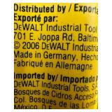 LOT of 4: DEWALT Rock Carbide HAMMER DRILL BITS for Masonry, Concrete, Rock & More
