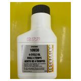 (36) Mini - Bottles 10w 30 universal 4 CYCLE OIL