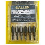 LOT of 6: ALLEN Stay-Tight FIELD POINTS - # 1483