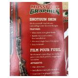 Mossy Oak SHOTGUN SKIN / DECAL - Turkey Tracks, etc  LOT