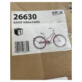 HUFFY 26” Women’s Cruiser BIKE - Petal Pink *UNASSEMBLED*