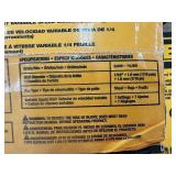 DEWALT 1/4 Sheet Variable Speed SANDER - TOOL ONLY - DCW200B